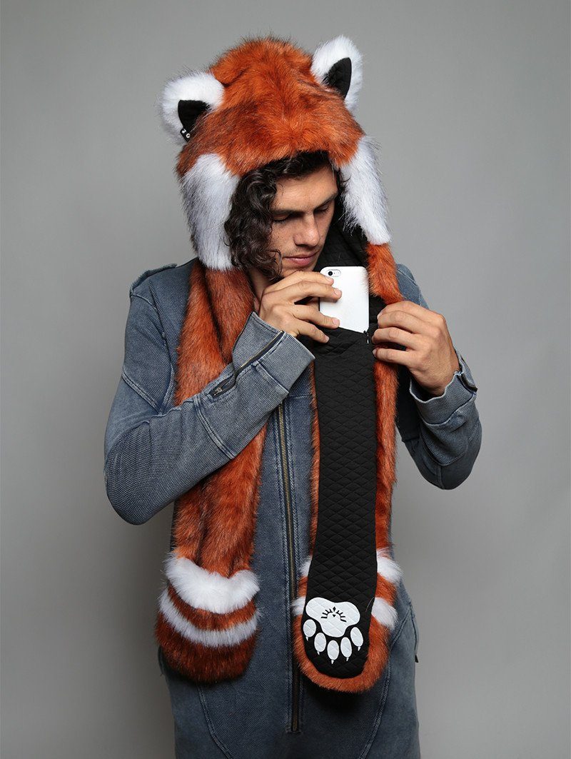Red Panda Housecoat Robe Elevate Your Style with the Red Panda Collector SpiritHood - SpiritHoods