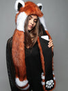 Woman Wearing Red Panda Collector SpiritHood