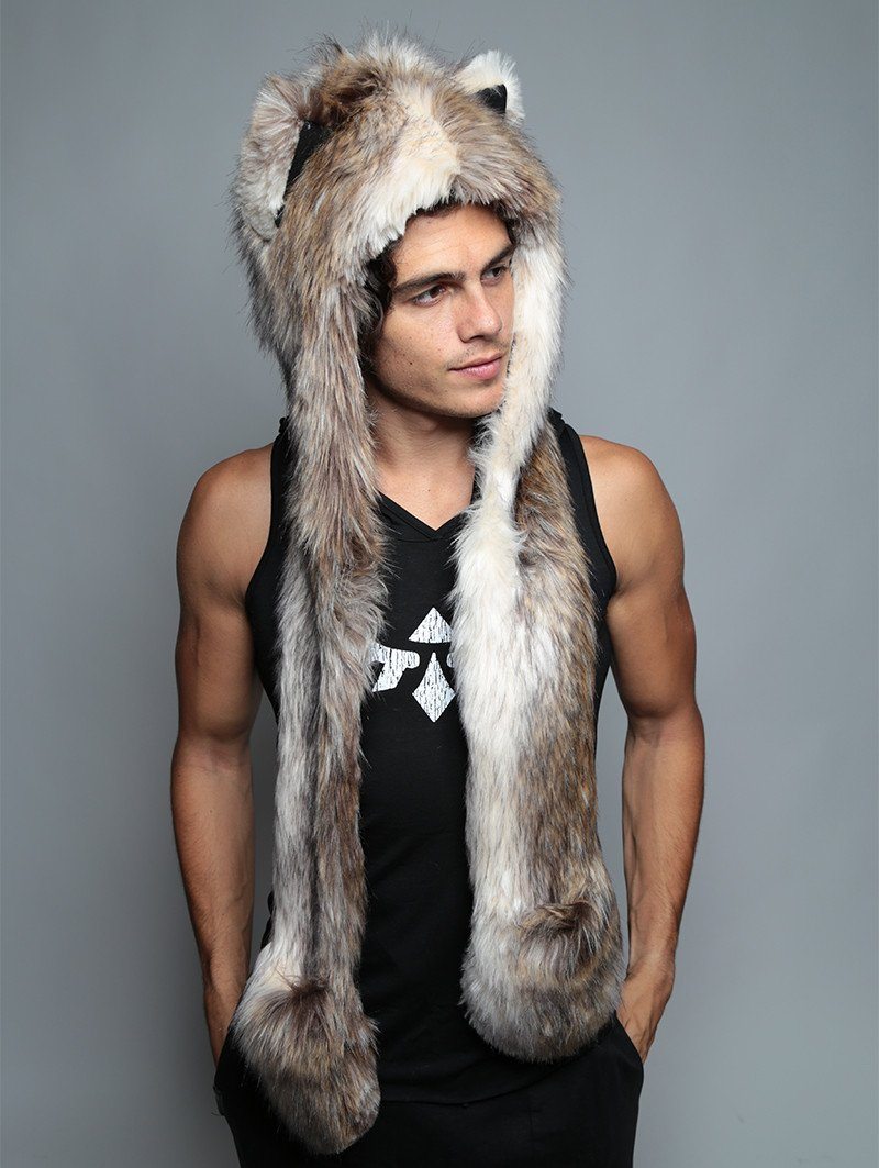 Hooded Siberian Husky Collector Edition on Male Model 