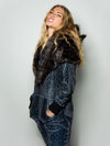 SpiritHoods Black Panther Faux Fur Velvet Onesie - SpiritHoods