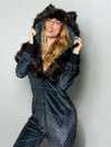 SpiritHoods Black Panther Faux Fur Velvet Onesie - SpiritHoods