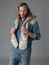 Male Wearing Snow Leopard CE SpiritHood 