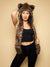 Savannah Cat Collector Edition Faux Fur with Hood on Female