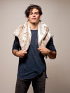Siberian Snow Leopard Shawl SpiritHood - SpiritHoods