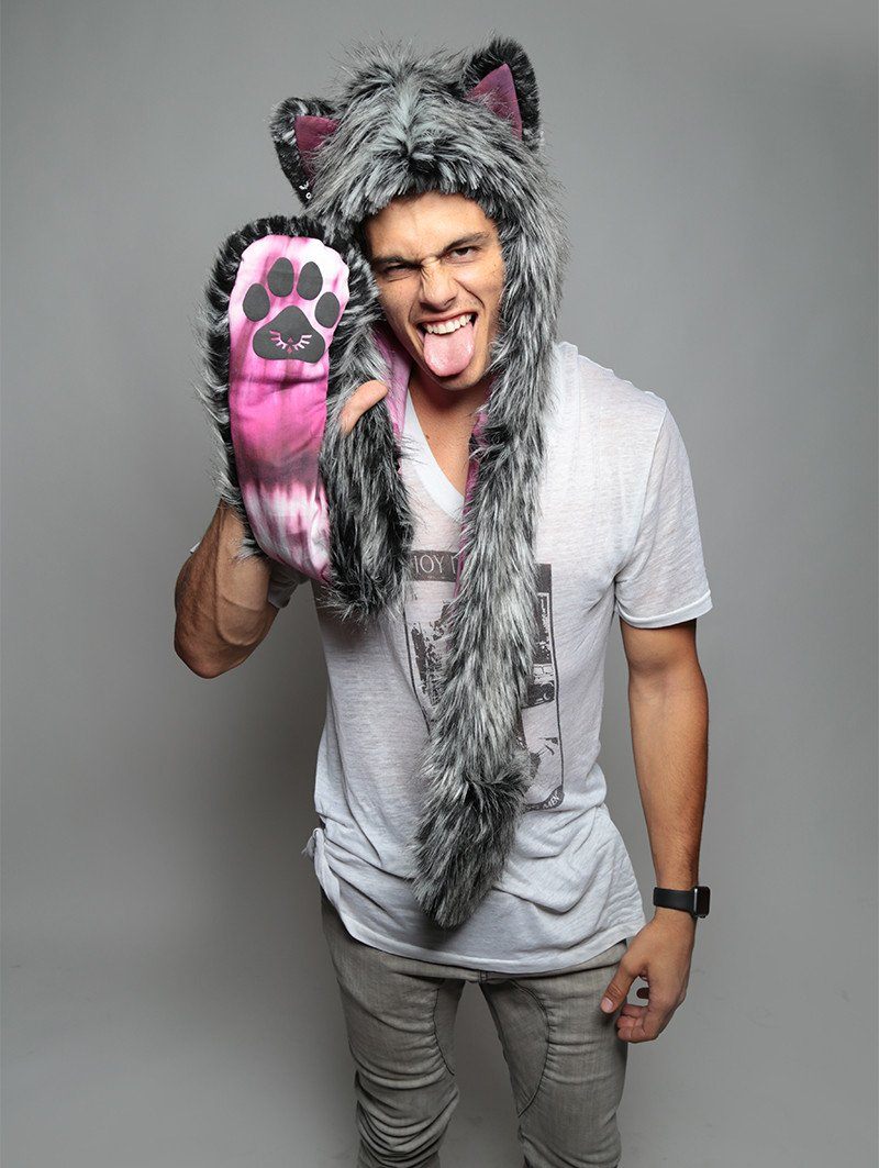 Hooded Collector Edition SpiritHood with Siberian Wolf Design