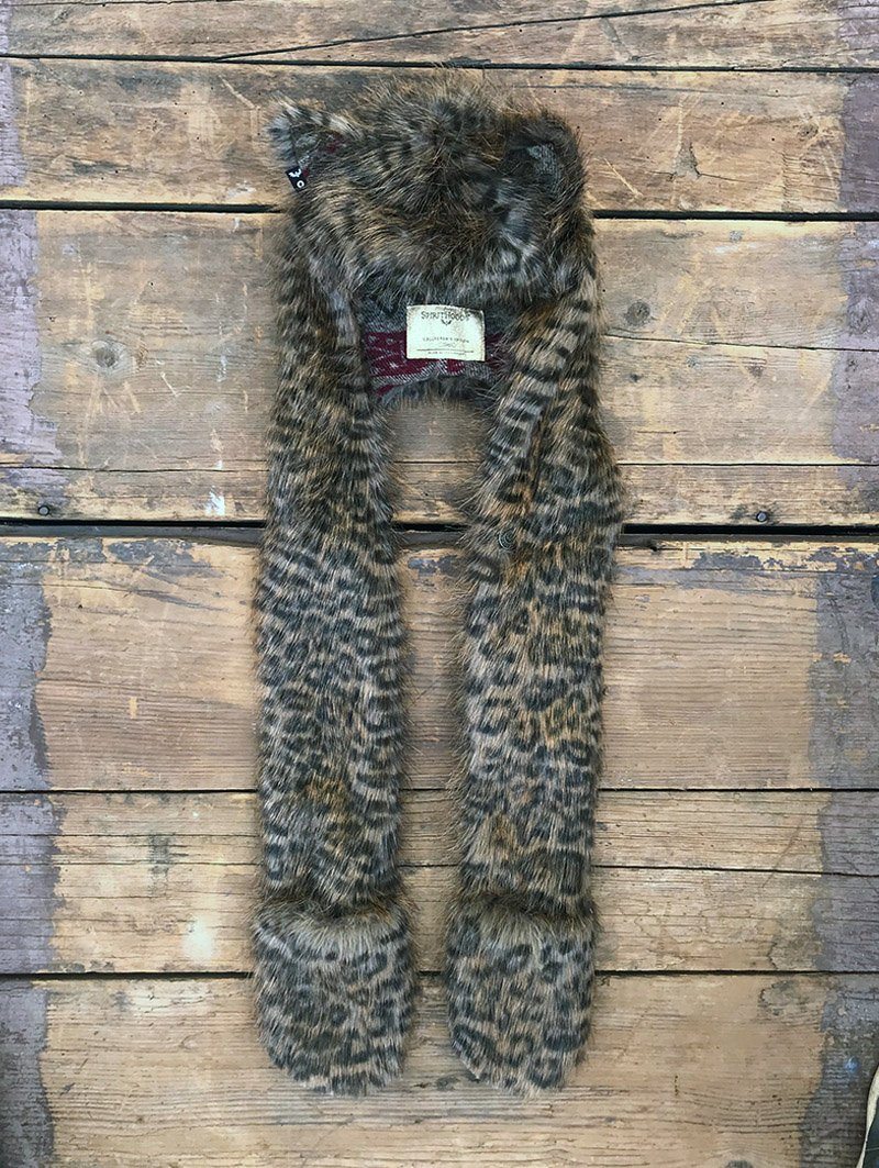 Exterior and Interior View of Limited Edition Savannah Cat SpiritHood