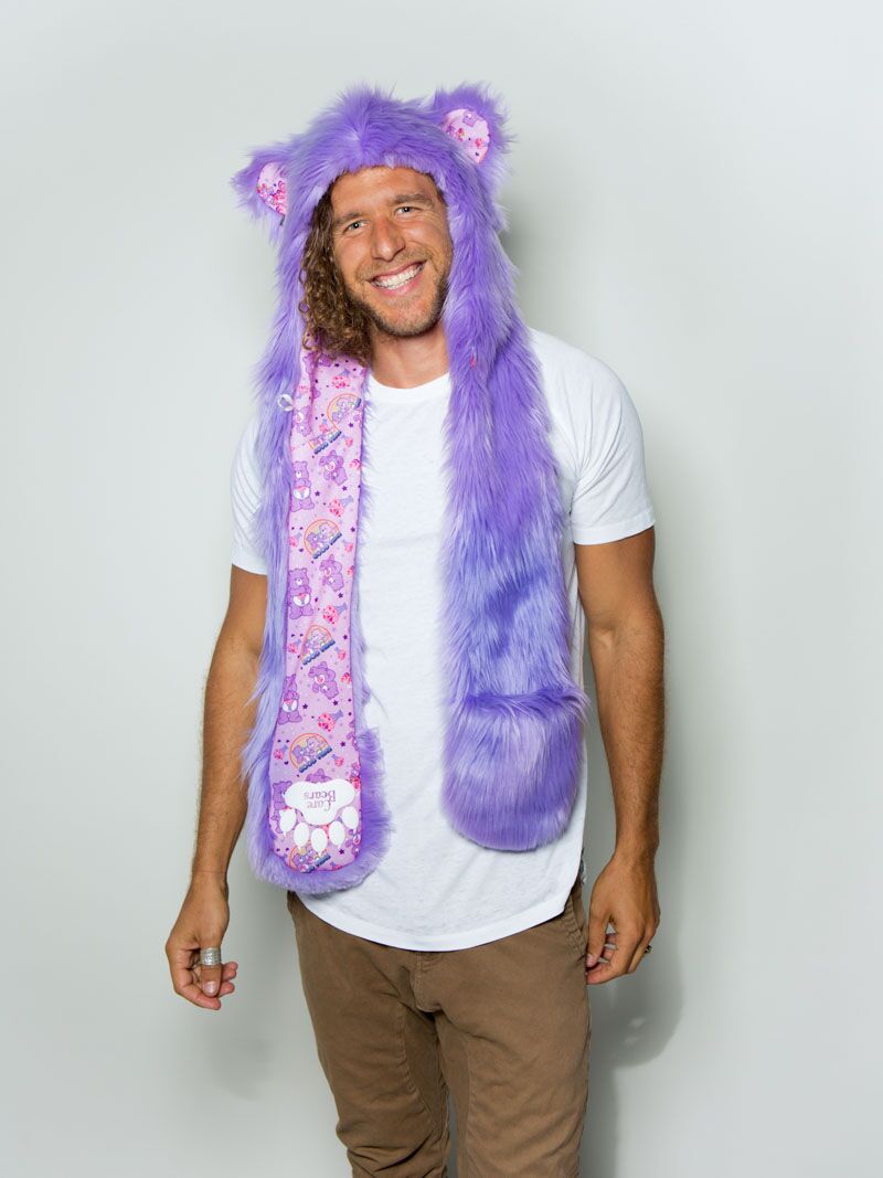 Male Model Wearing Share Bear Collector Edition SpiritHood