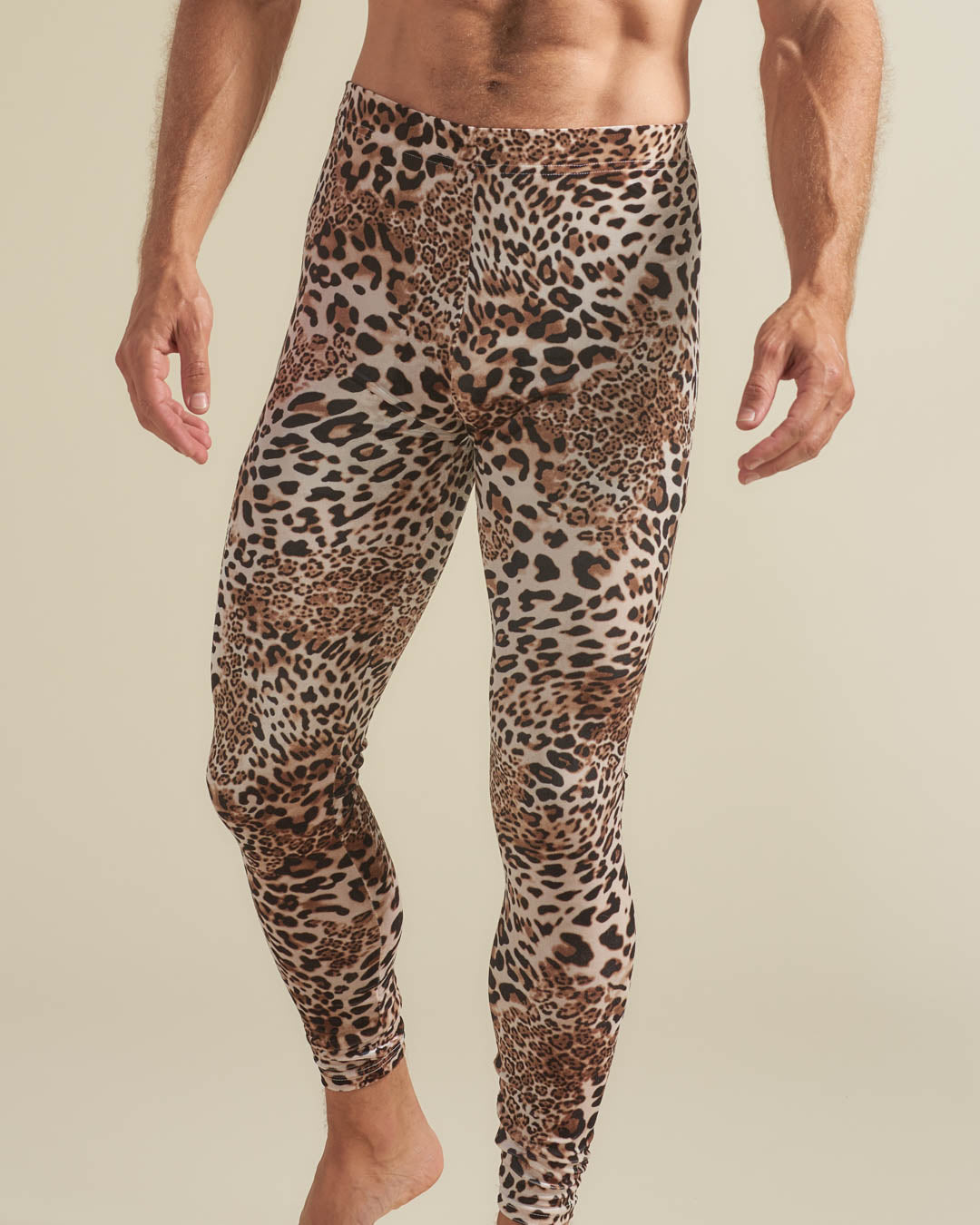 Arabian Leopard Velvet Leggings