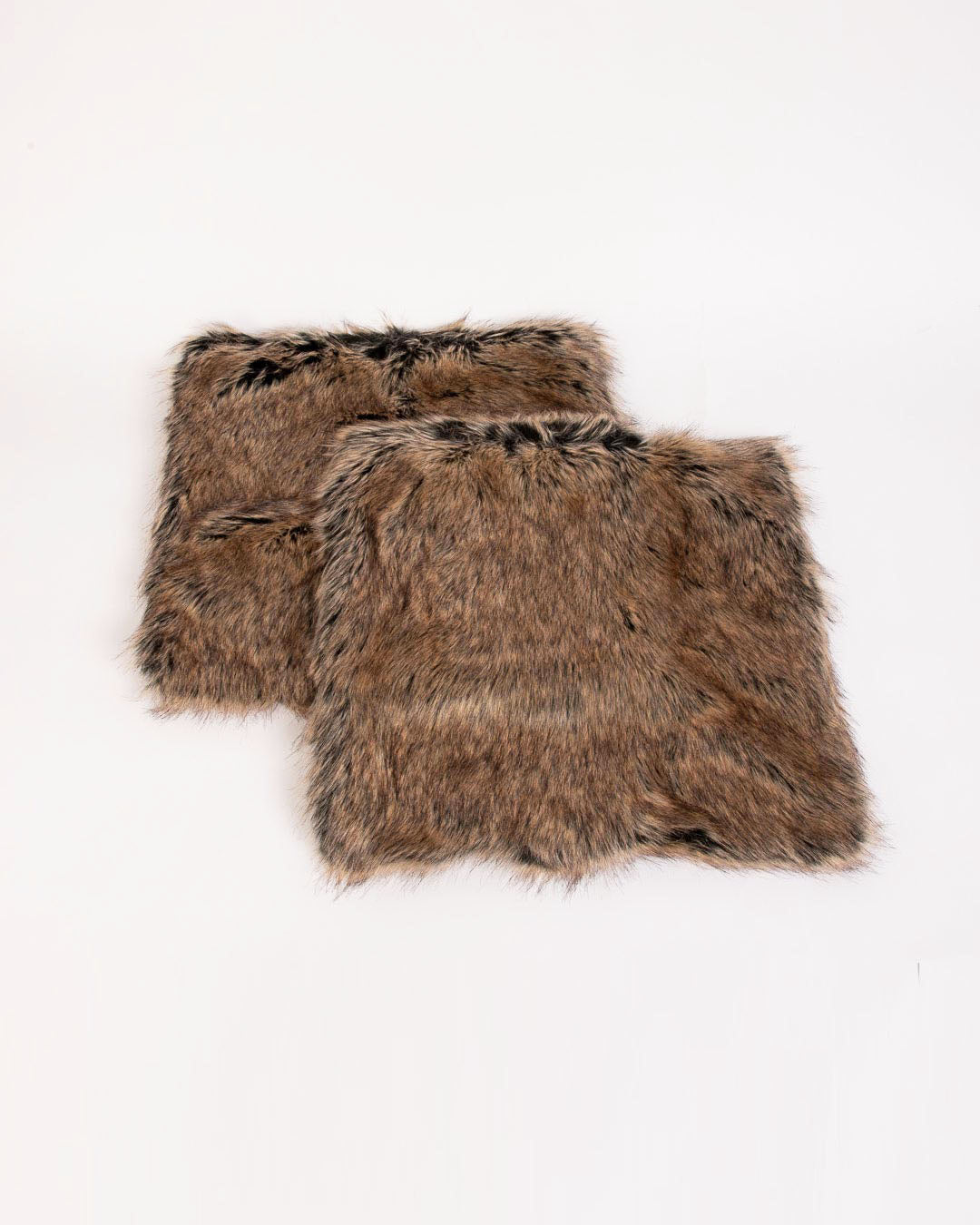 Dire Wolf Faux Fur Pillow Covers  |  Set of 2