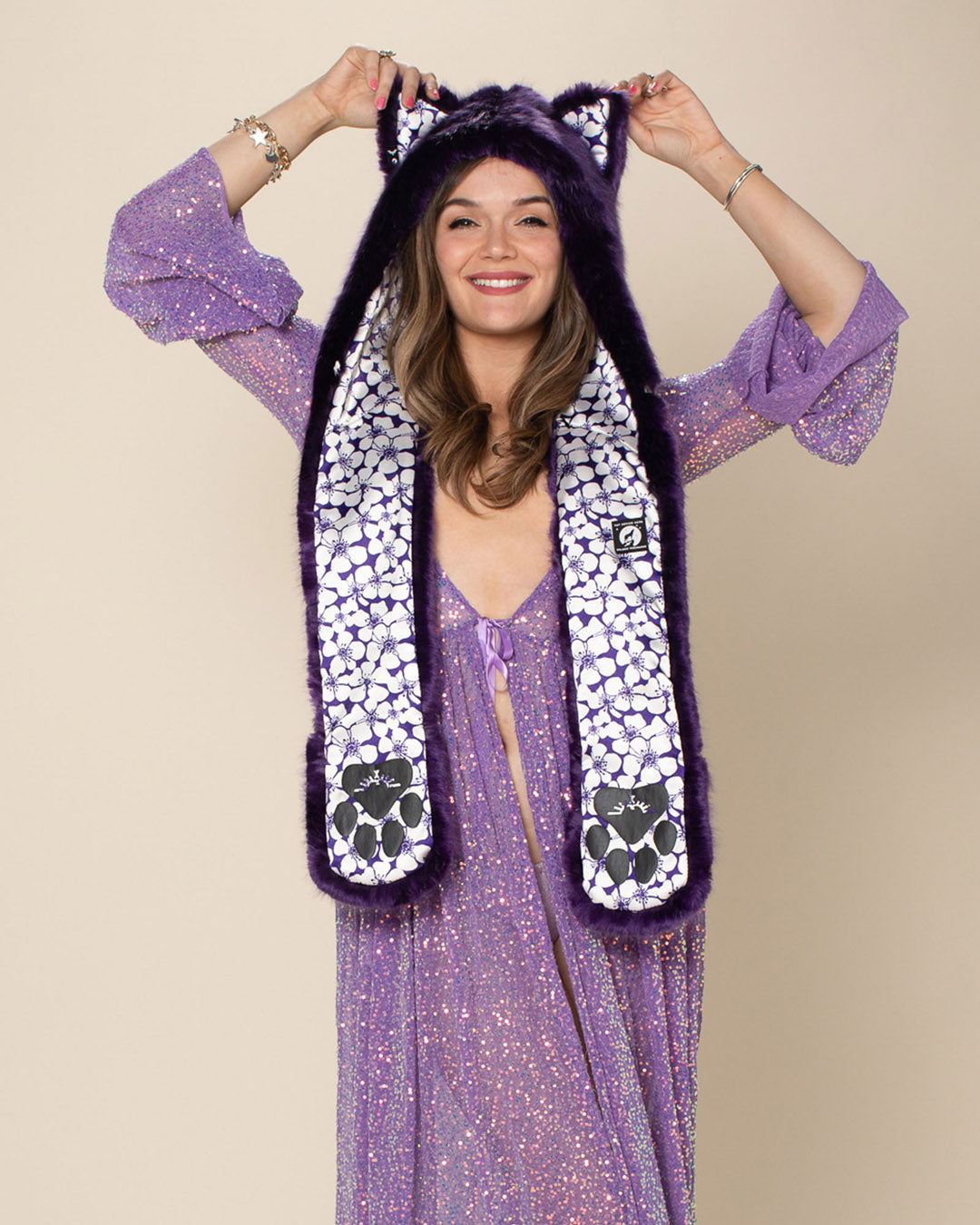 Violet Wolf Collector Edition Faux Fur Hood | Women&#39;s