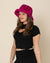 Pink Cheetah Faux Fur Bucket Hat | Women's