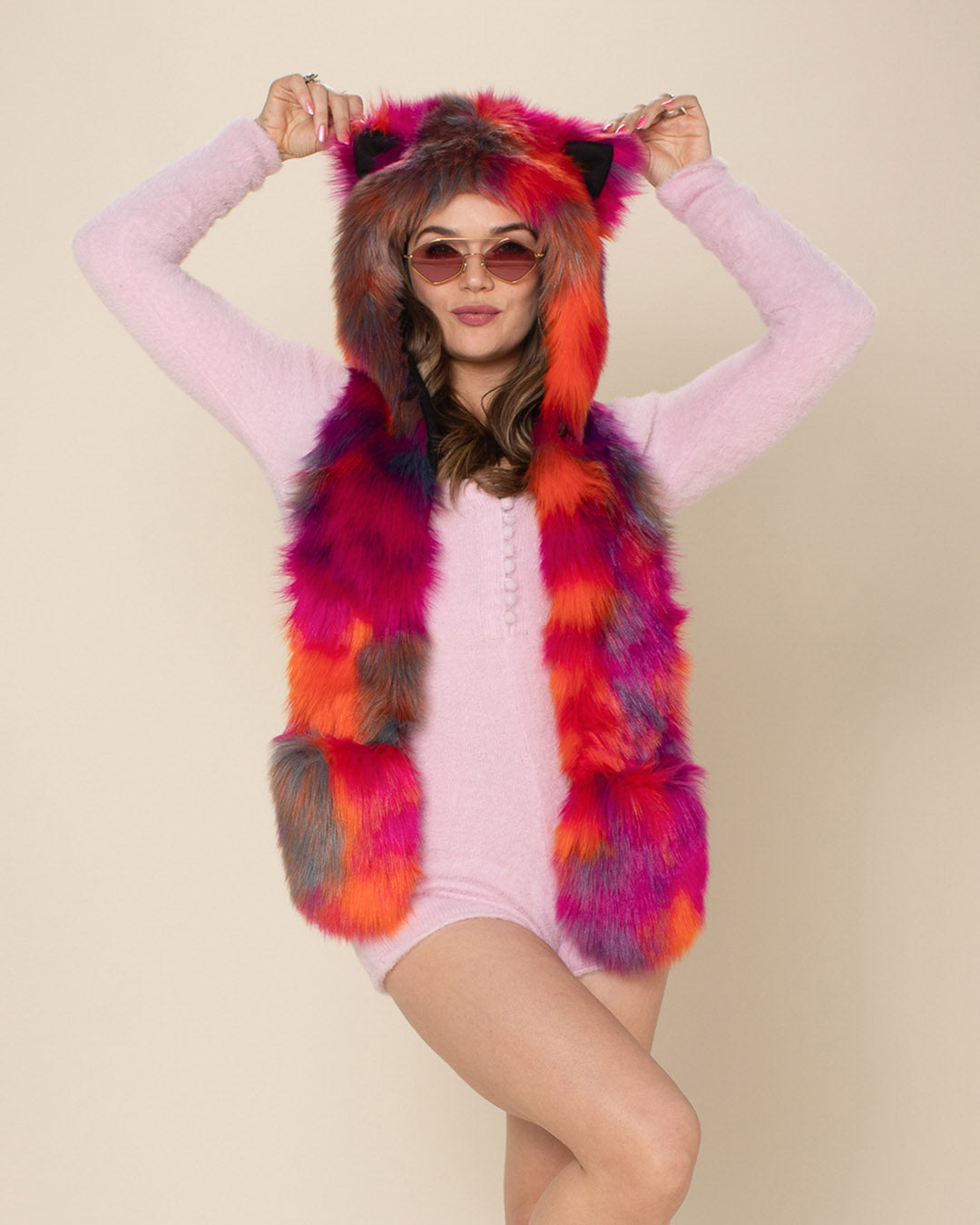 Calico Kitty Collector Edition Faux Fur Hood | Women&#39;s