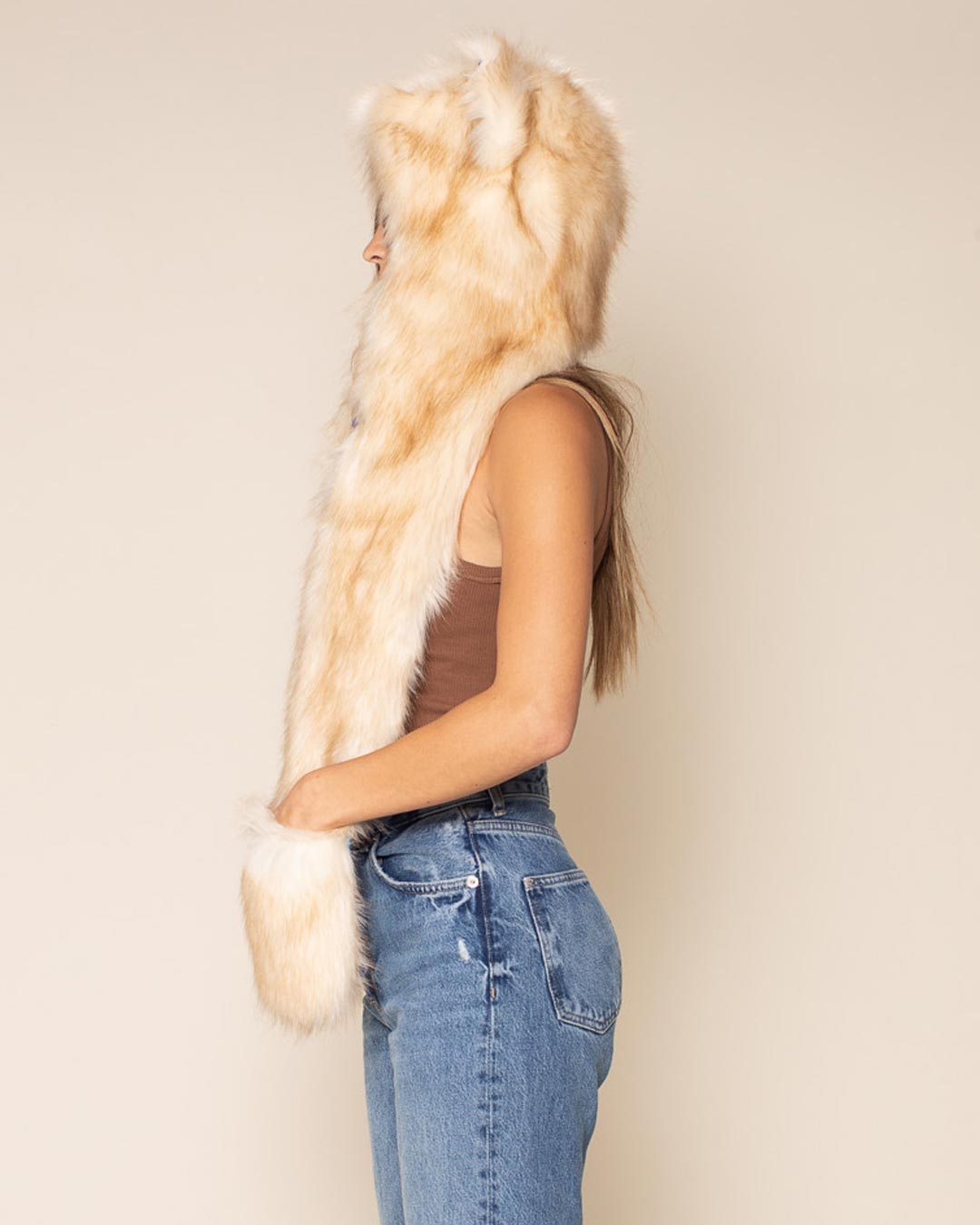 Gone To The Snow Dogs Special Edition Husky Faux Fur Hood | Women's