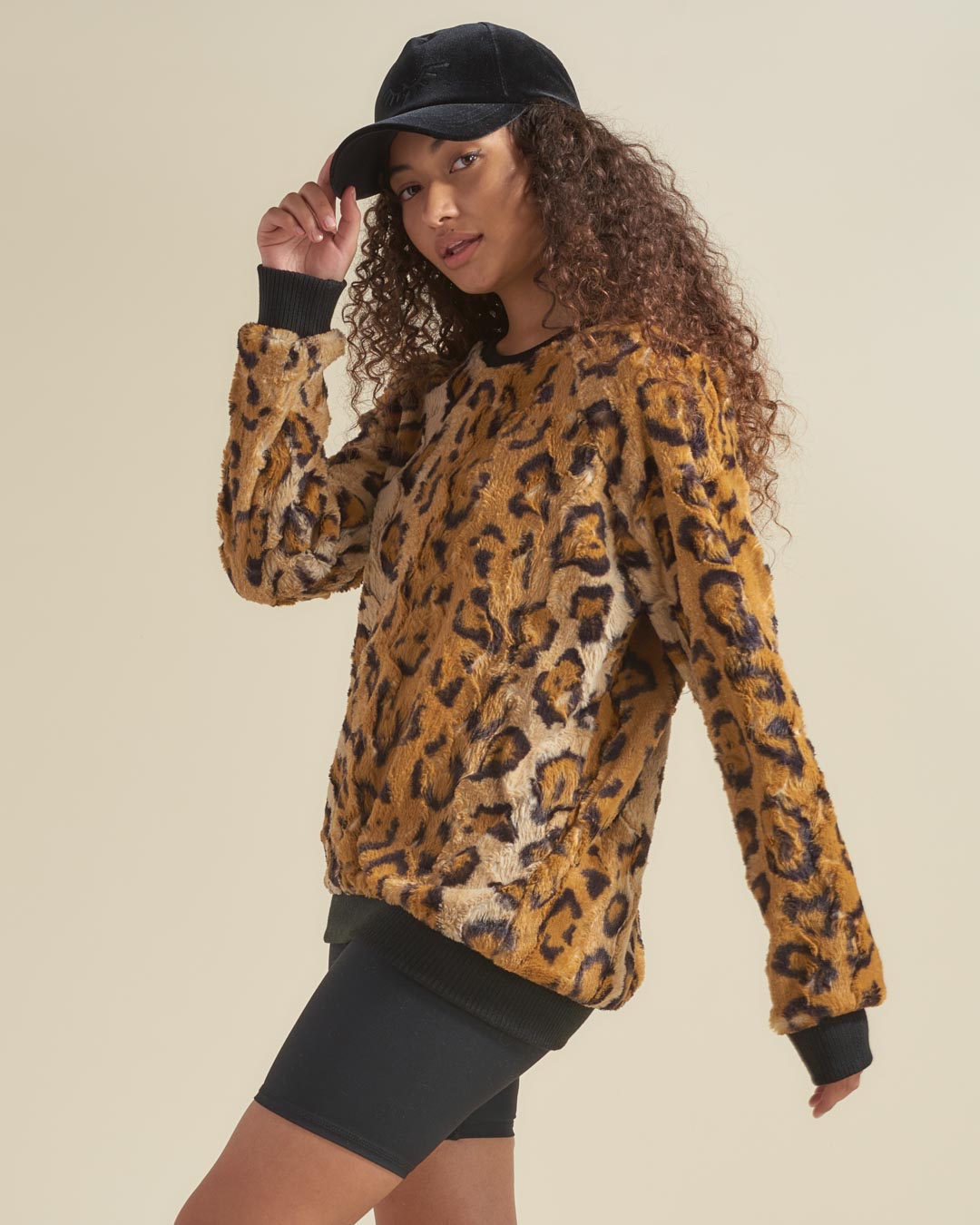 Cheetah ULTRA SOFT Faux Fur Sweater | Women&#39;s