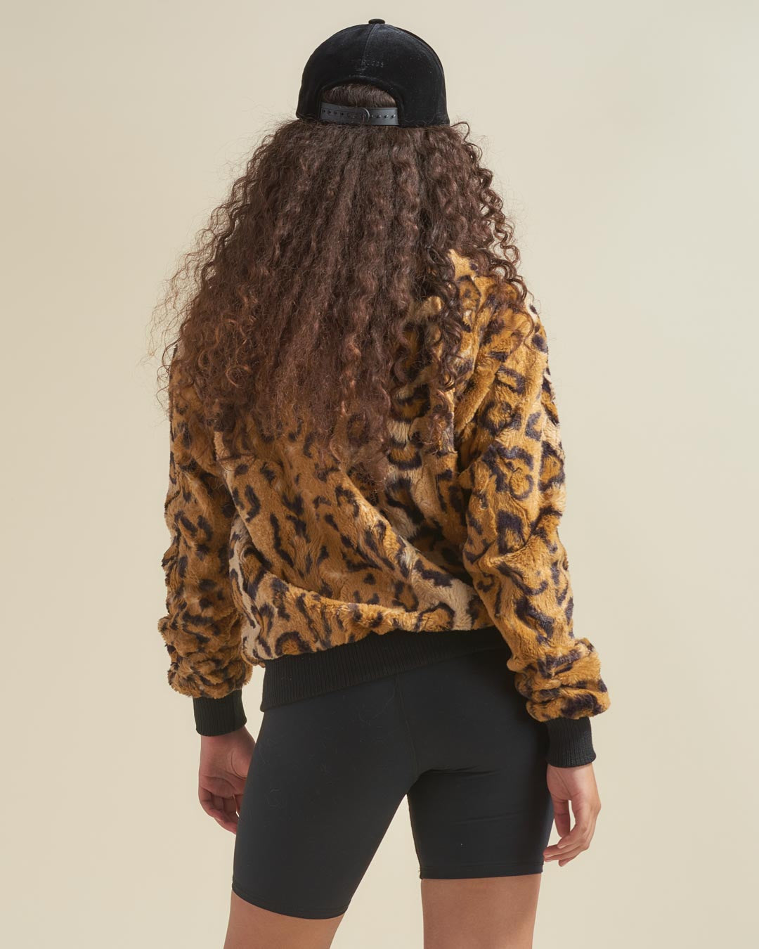 Cheetah ULTRA SOFT Faux Fur Bomber Jacket | Women&#39;s