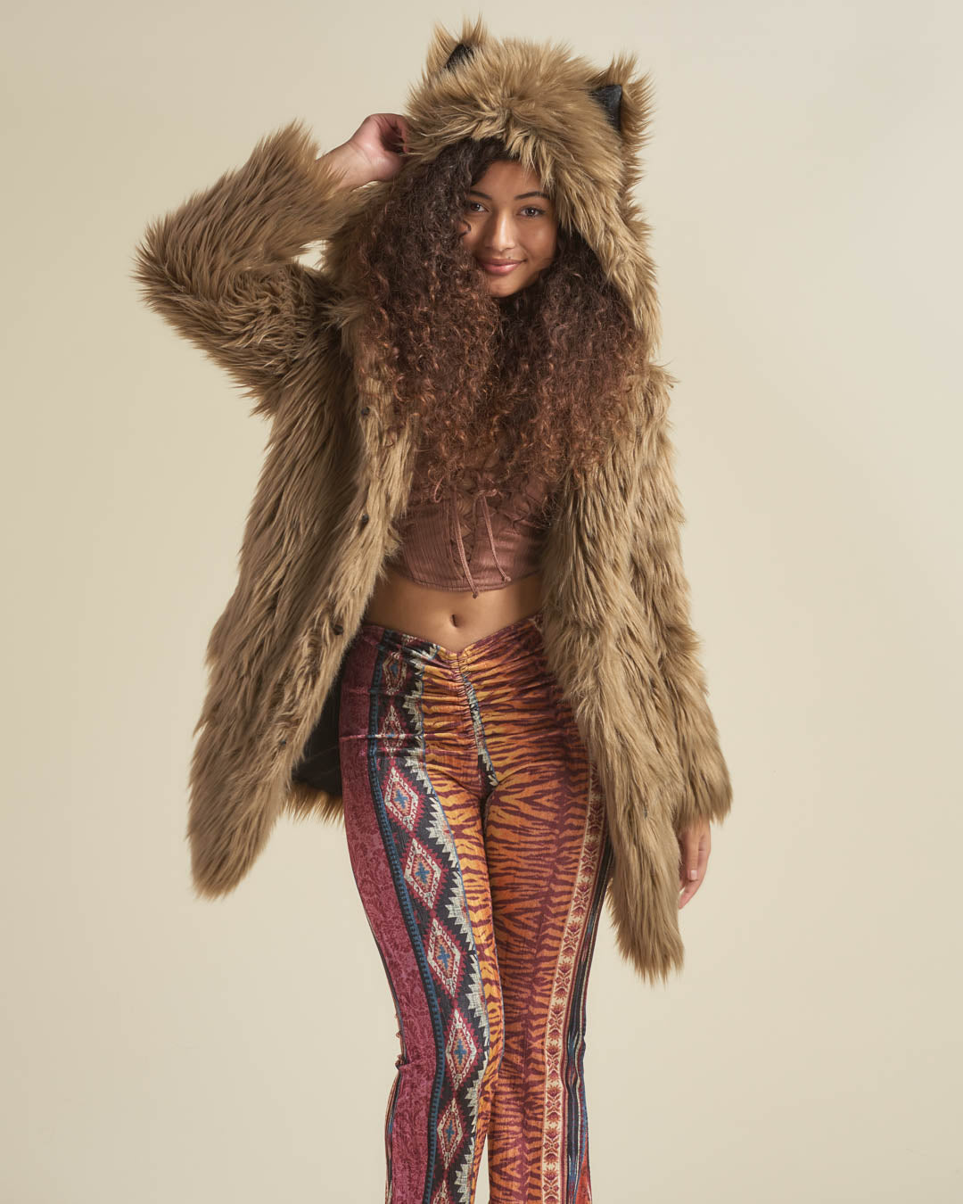 Ash Wolf Classic Faux Fur Coat | Women&#39;s