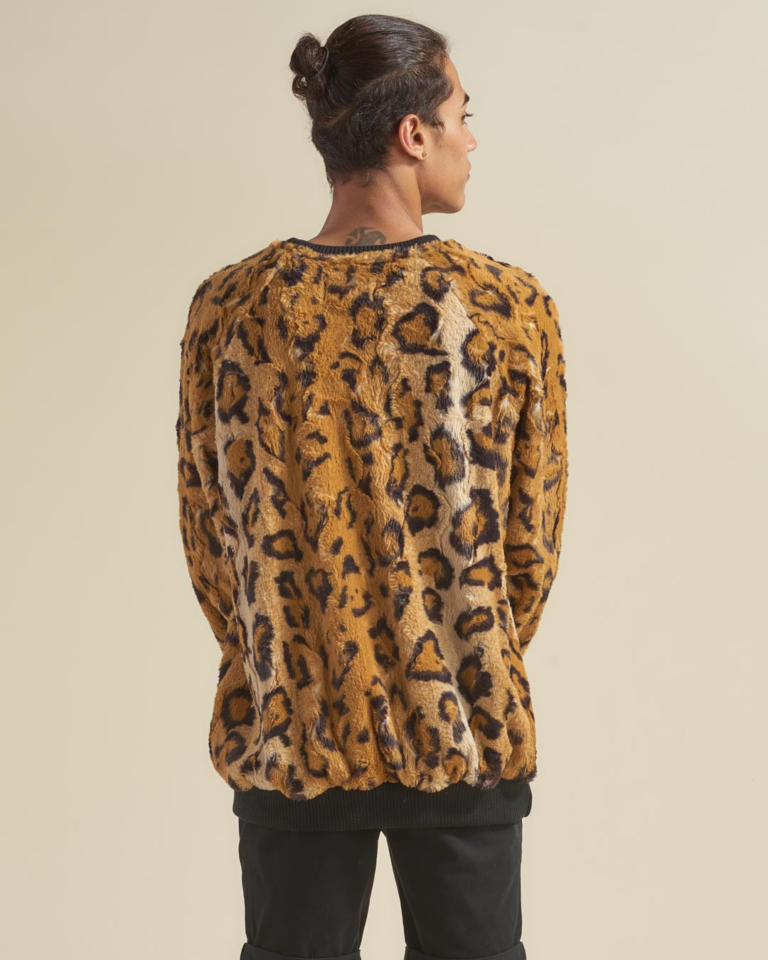 Cheetah ULTRA SOFT Faux Fur Sweater | Men&#39;s