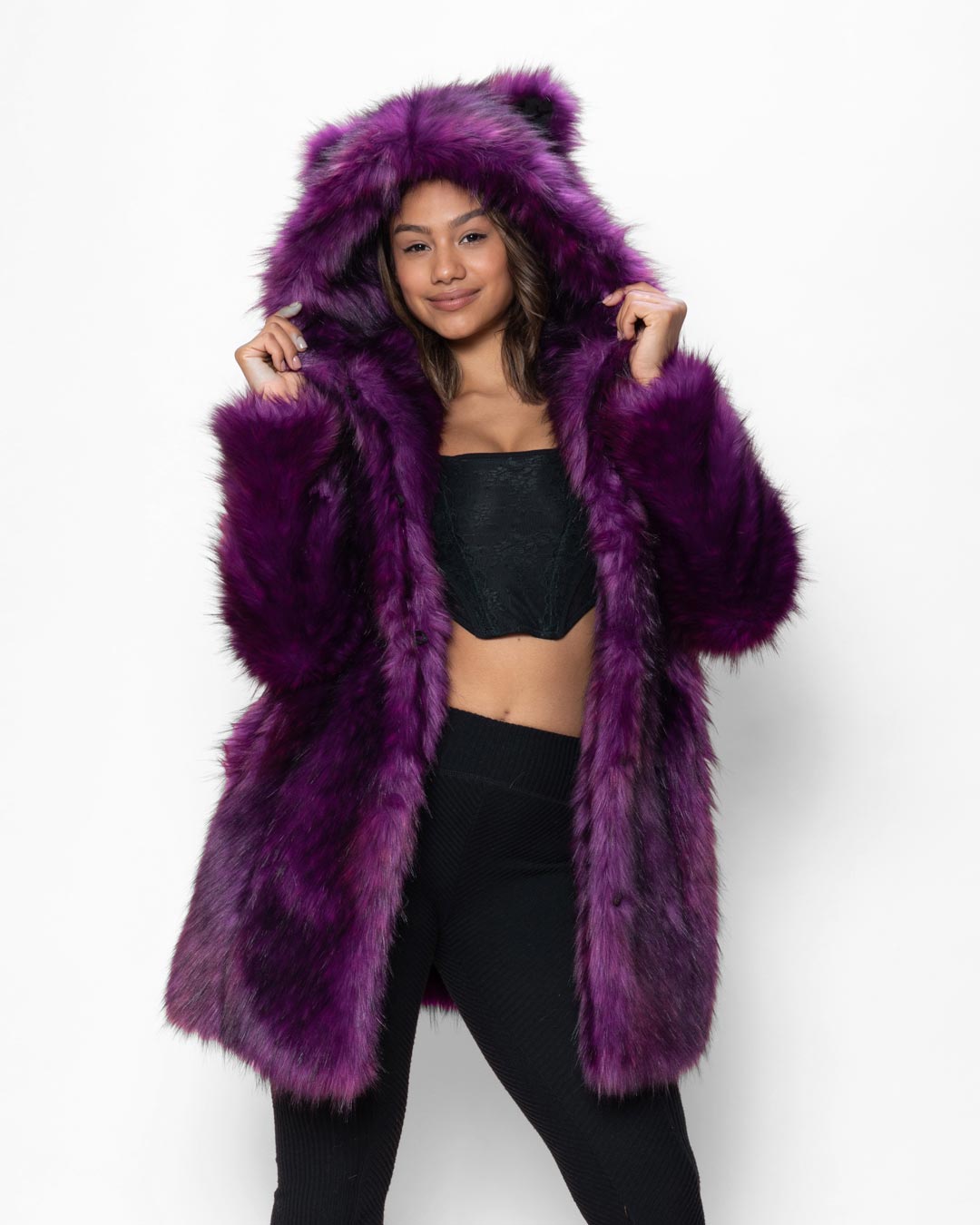 Purple Panther Classic Faux Fur Coat | Women&#39;s