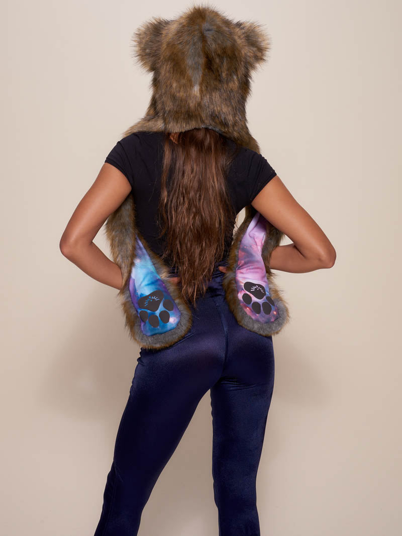 Collector Edition Honey Bear Galaxy Faux Fur with Hood