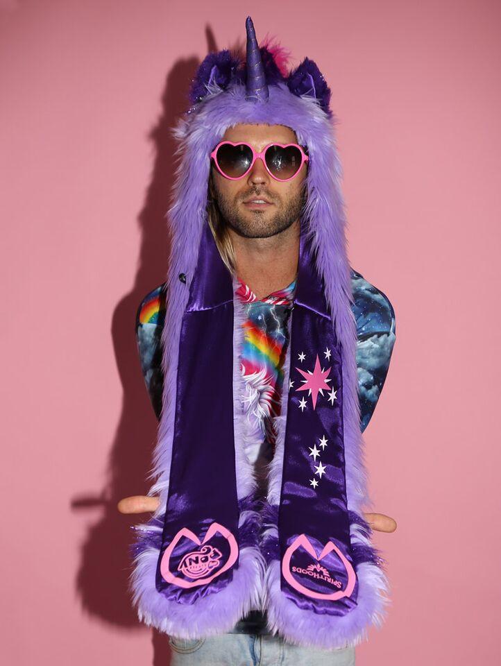Lavender My Little Pony Twilight Sparkle SpiritHood on Male 