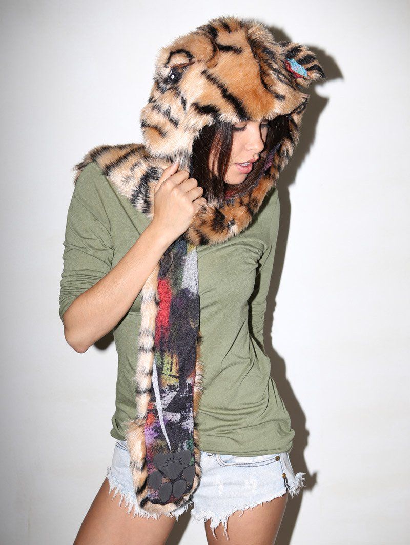 Exterior and Interior View of Collectors Edition Tiger SpiritHood