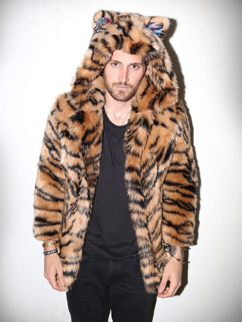 Tiger coat top