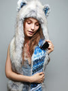 Close Up of Inner Pocket on Timber Wolf Collector SpiritHood 