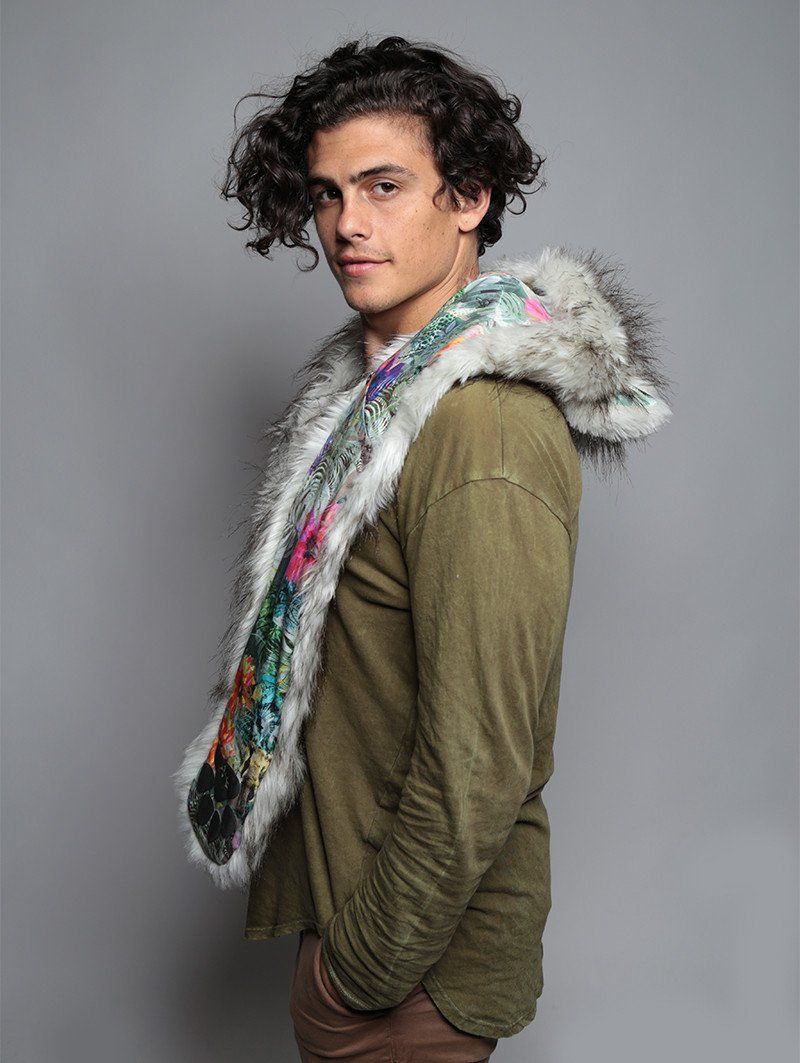 Collector Edition Faux Fur Hood in Siberian Fox Design