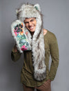 Siberian Fox Hooded Faux Fur