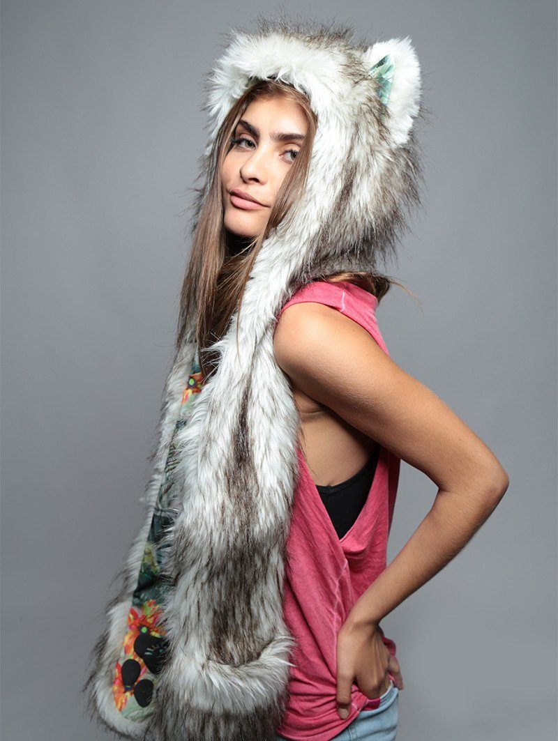 Siberian Fox Collector Edition Hooded Faux Fur