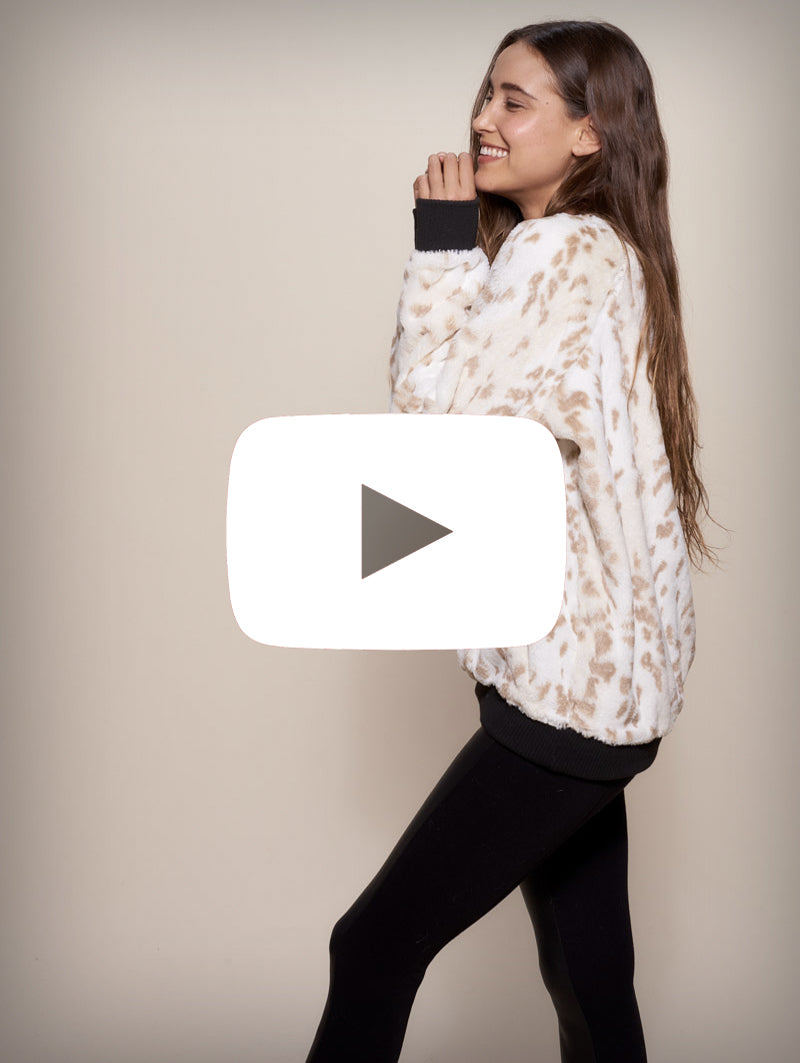 Video Showing Features of Iberian Lynx Luxe Sweater
