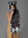 White and Black White Tiger Collector Edition SpiritHood on Female
