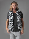 Male Wearing White Tiger SpiritHood