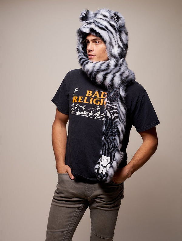 SpiritHoods feathered tiger CE White Tiger Collectors Spirithood - Majestic Allure  main image 3