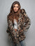 Classic Leopard Hooded Faux Fur Coat 