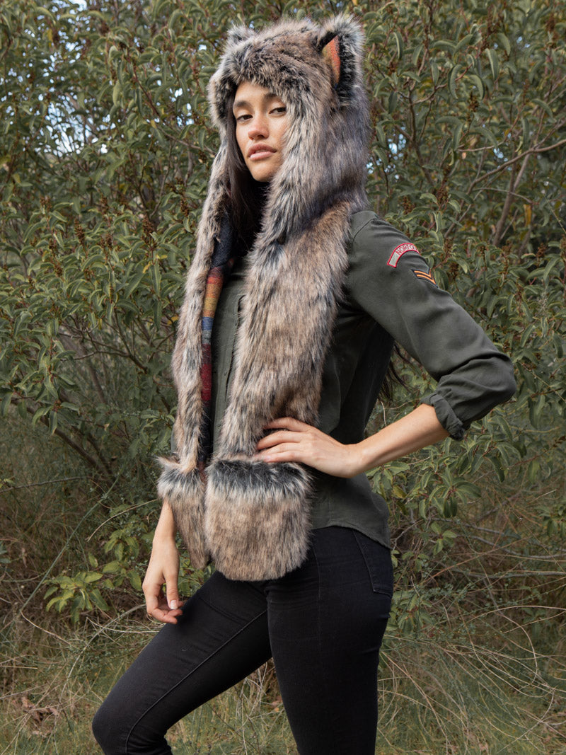 Direwolf faux fur throw spirit hoods - Coats & jackets