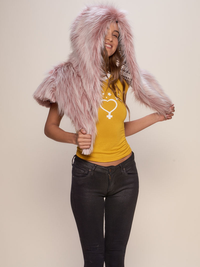 Galah Collector Edition Faux Fur Shawl with Hood