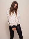 Snow Leopard Luxe Sweater - SpiritHoods