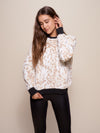 Snow Leopard Luxe Sweater - SpiritHoods