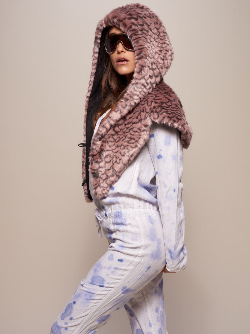 Mermaid Collector Edition Faux Fur Shawl with Hood