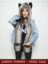 *Almost Purfect* Grey Wolf SpiritHood - SpiritHoods