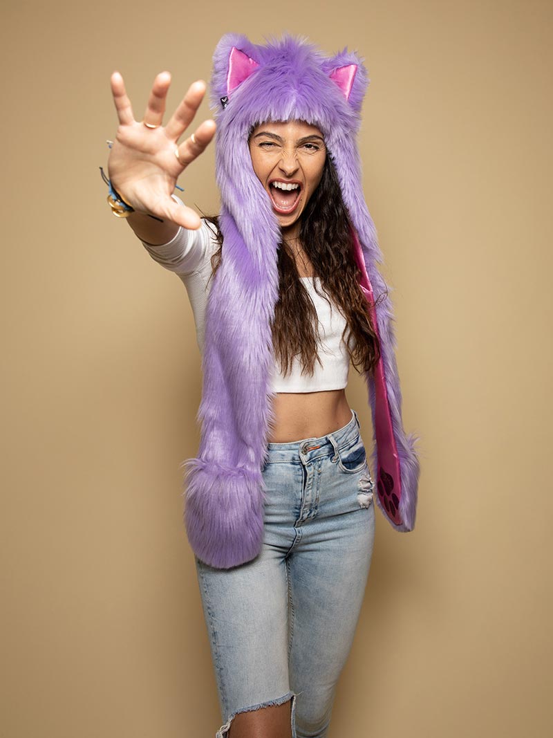 Limited Edition SpiritHood with Whimsical Wolf Design