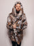 Wolverine Faux Fur Coat with Hood on Male