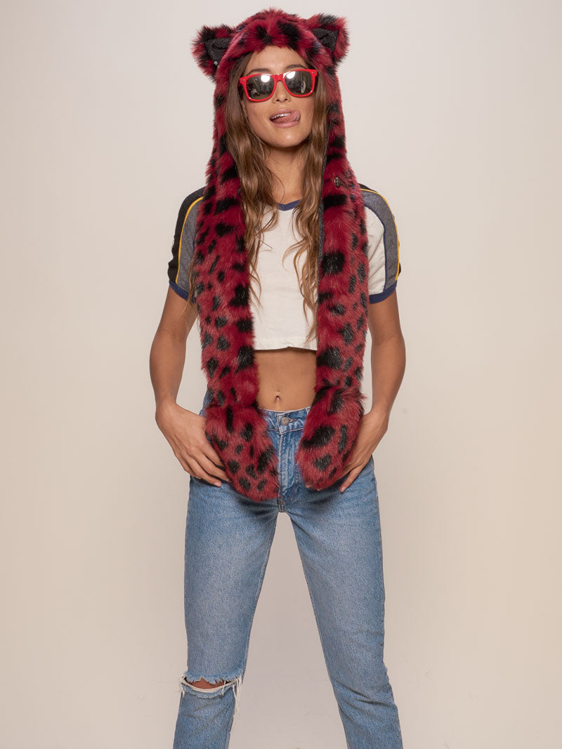 Female Wearing Wild Cat Collector Edition SpiritHood