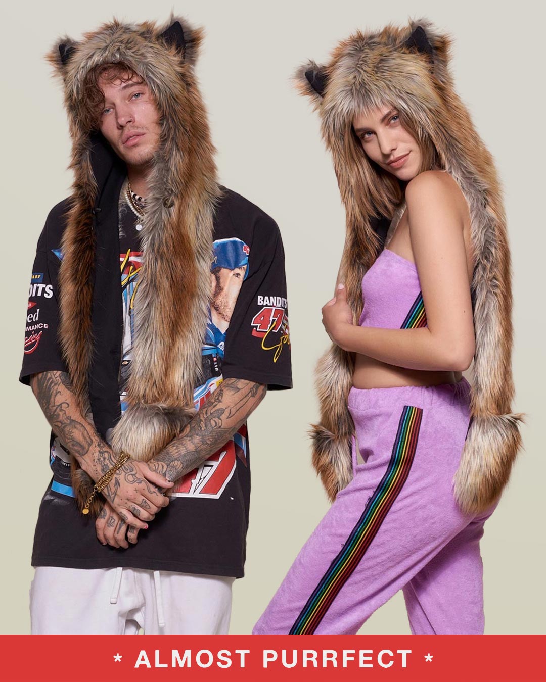 *Almost Purfect* Red Fox SpiritHood - SpiritHoods