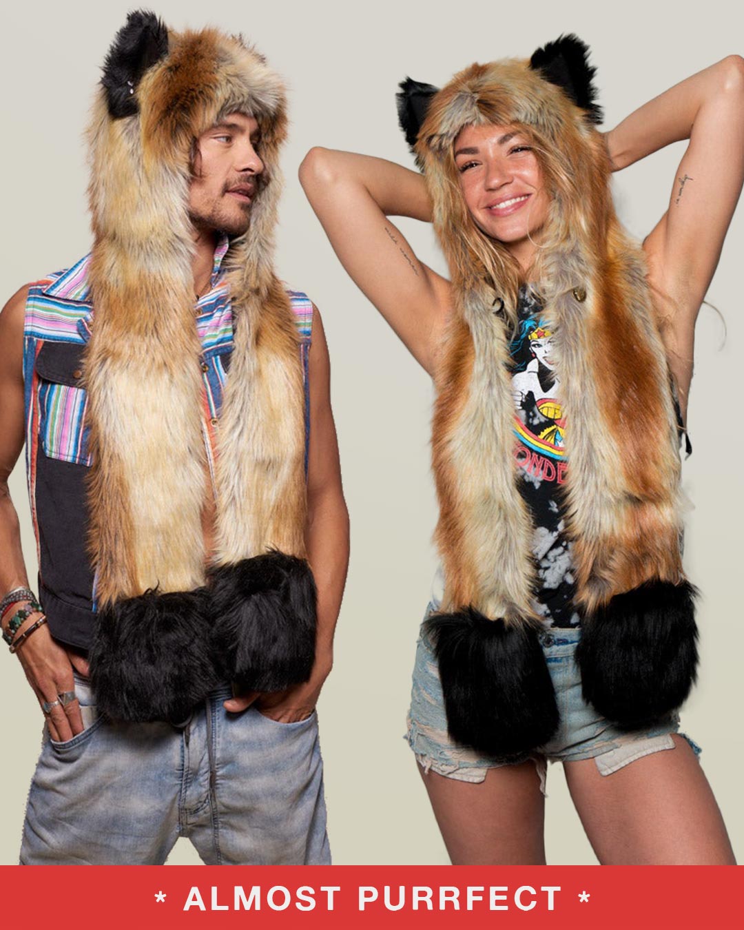 *Almost Purfect* Red Fox 2.0 SpiritHood - SpiritHoods