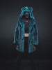 Video Displaying Features of the Hooded Ice Leopard Faux Fur Coat