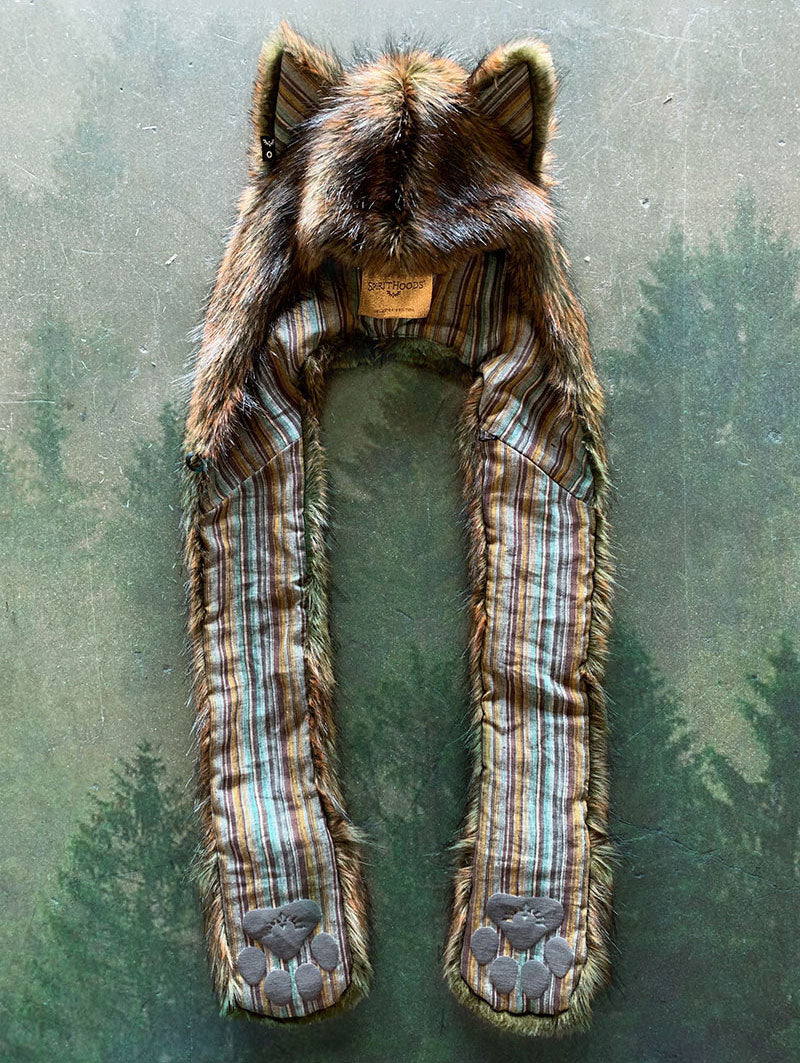 Faux fur Limited Edition Forest Fox Unisex SpiritHood