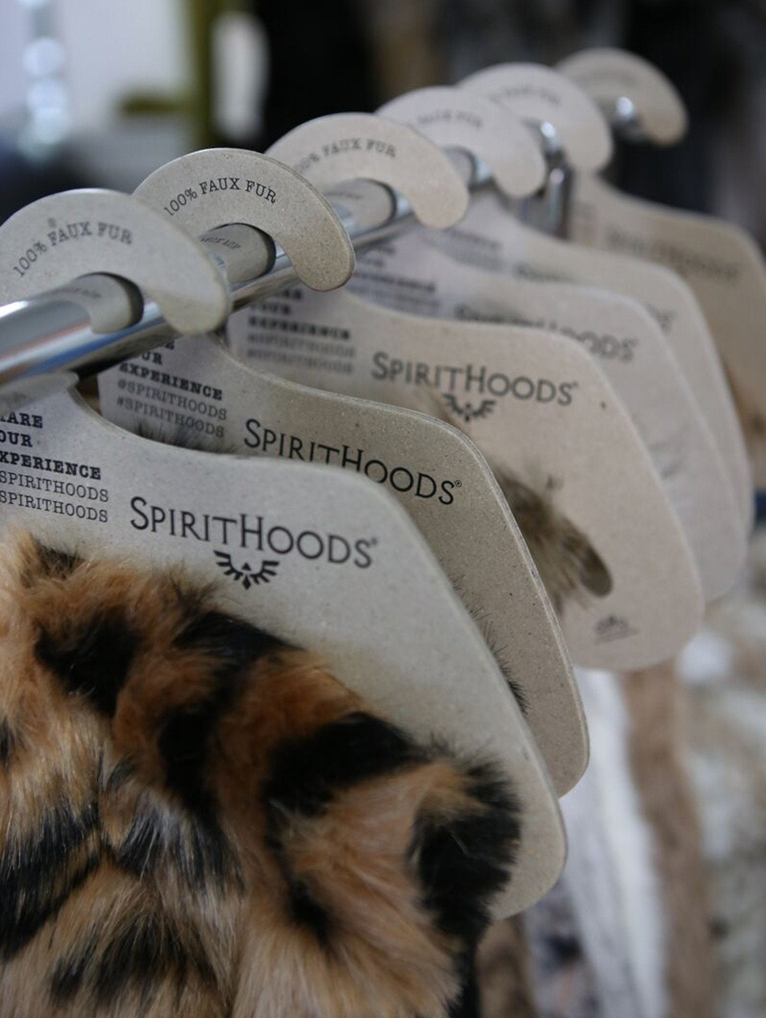 Sustainable Hangers for Hanging Faux Fur