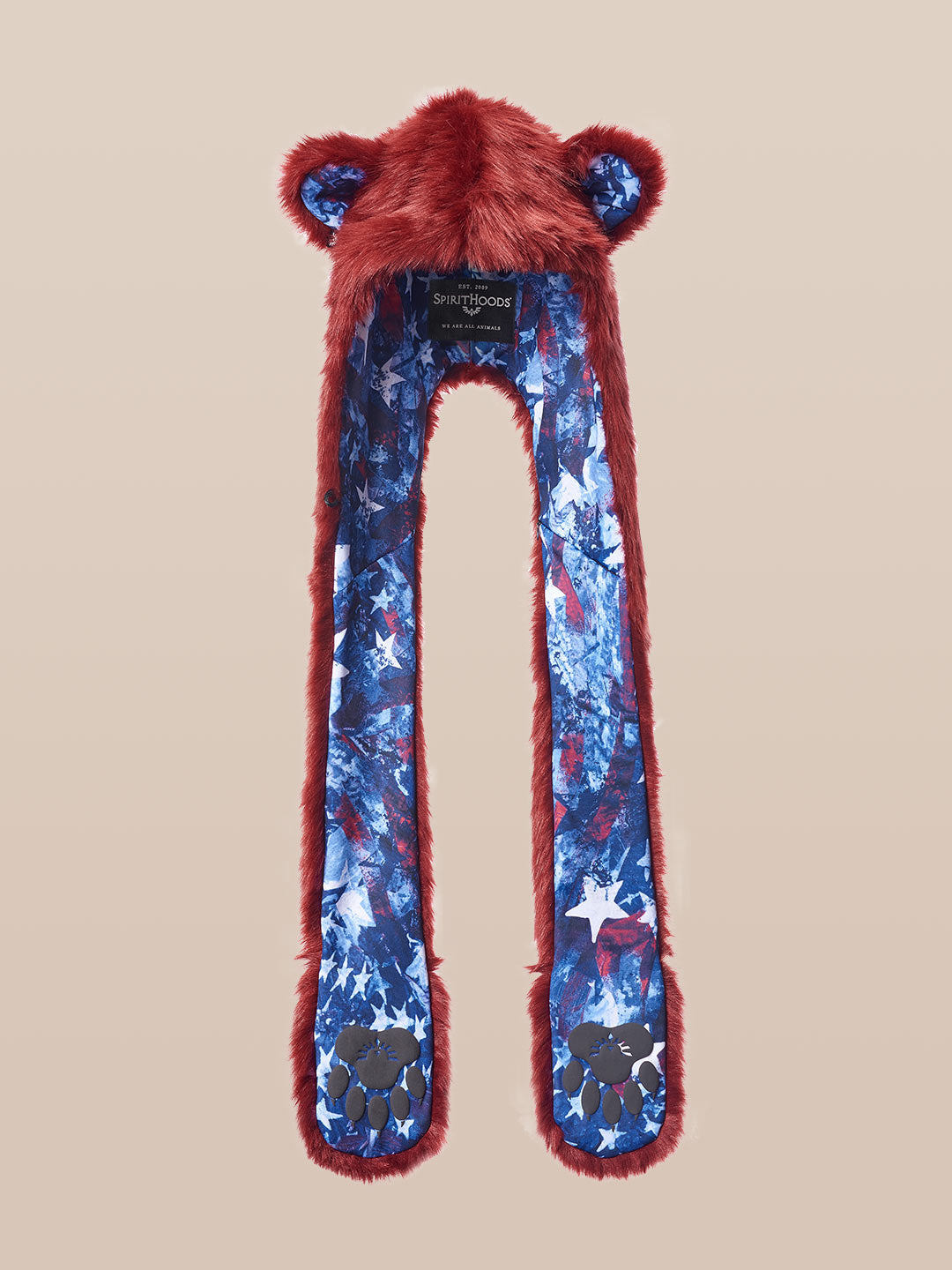 Red, White, and Blue USA Bear Collector Edition SpiritHood